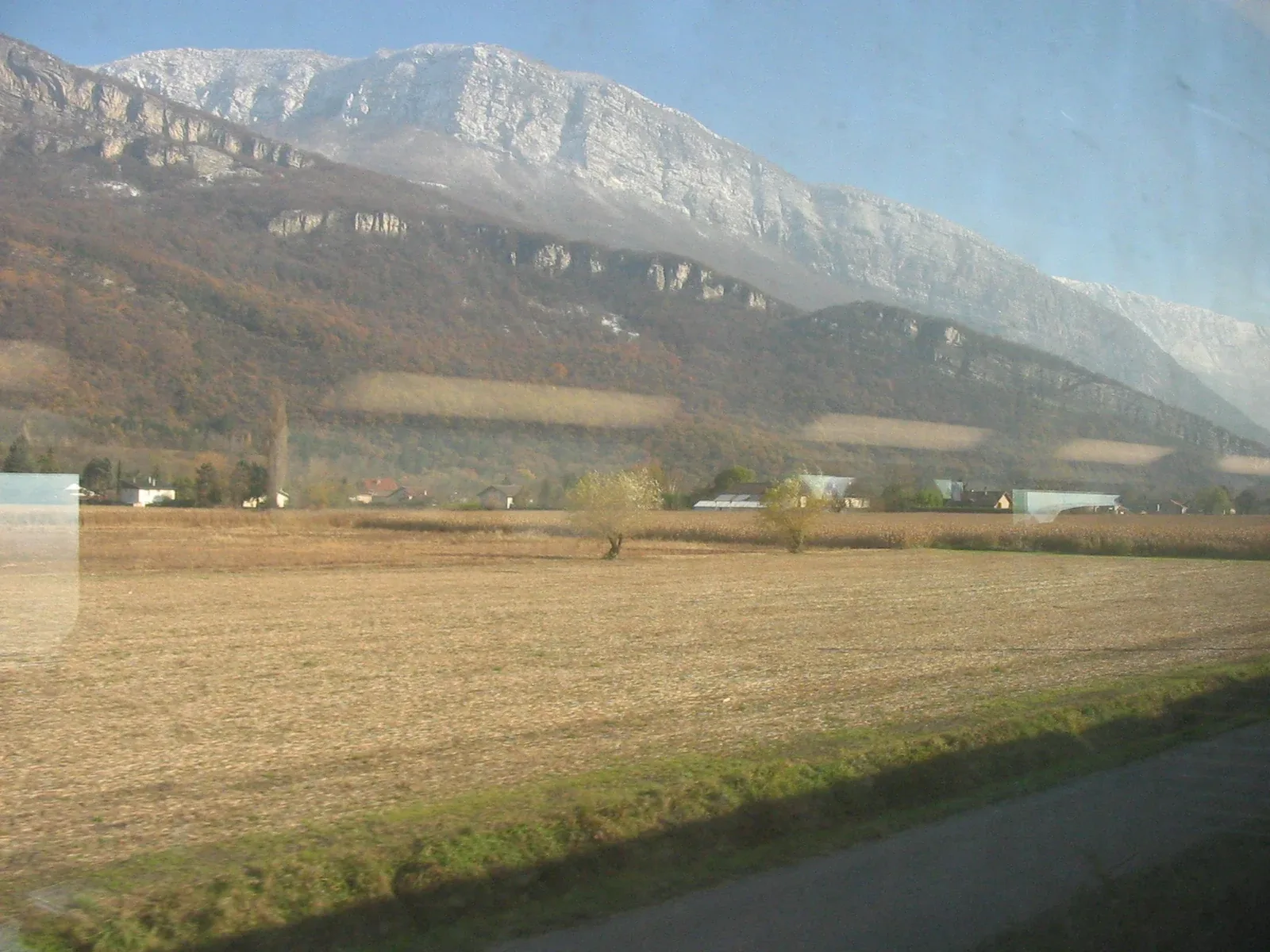 Montanhas perto de Grenoble, Novembro de 2007
